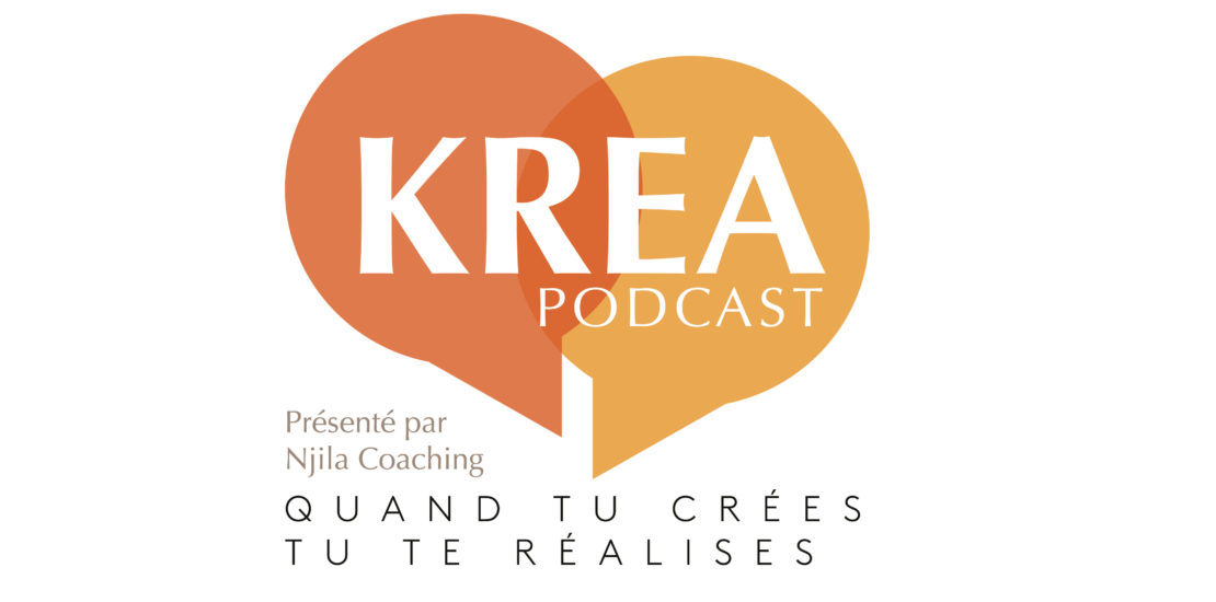 Logo des Krea Podcast de Njila Coaching